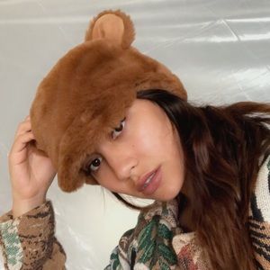 Teddy bear hat